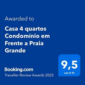 Casa de Férias Casa 4 Quartos Em Frente A Grande 